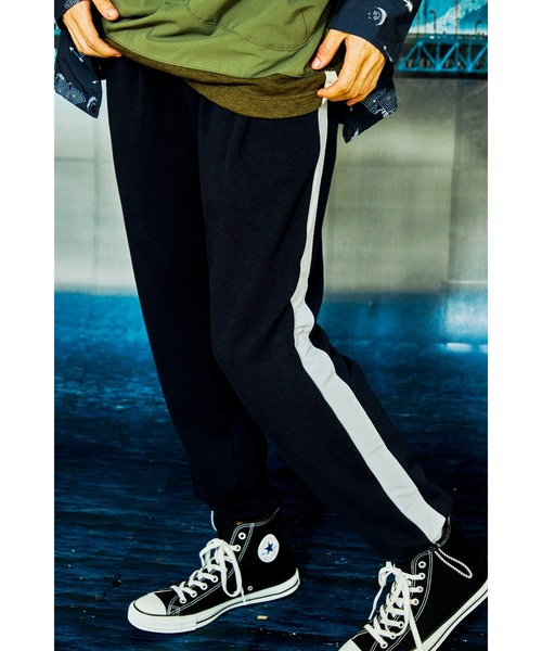 AlexanderLeeChang（アレキサンダーリーチャン）の「AlexanderLeeChang/アレキサンダーリーチャン BOMBER HEAT SWEAT PT（スウェットパンツ・メンズ・ブラウン/グレー/ネイビー・2/3）」の3枚目の写真