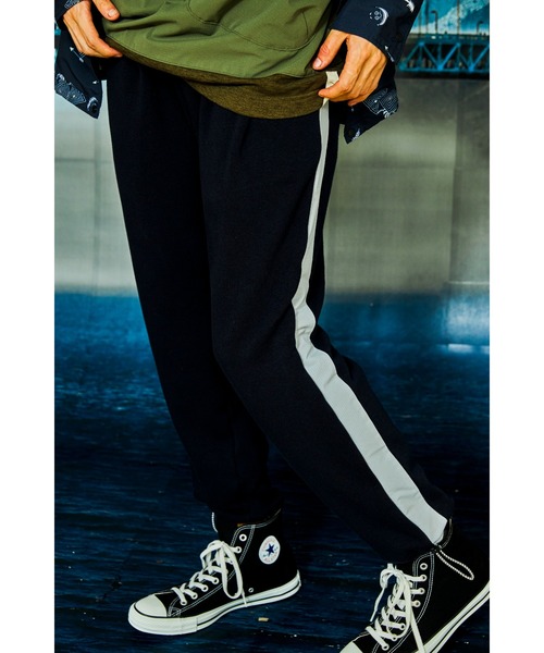 AlexanderLeeChang（アレキサンダーリーチャン）の「AlexanderLeeChang/アレキサンダーリーチャン BOMBER HEAT SWEAT PT（スウェットパンツ・メンズ・ブラウン/グレー/ネイビー・2/3）」の9枚目の写真