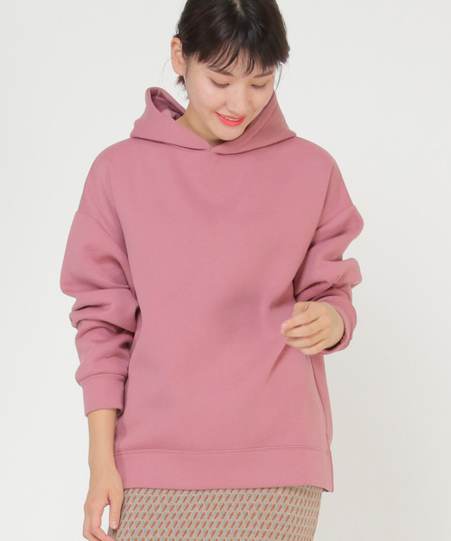 LBC(エルビーシー)の「ダンボールフーディ(パーカー・レディース・チャコールグレー/ミント/ピンク・M/L)」の1枚目の写真