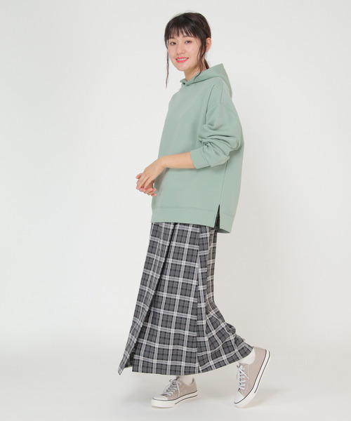 LBC(エルビーシー)の「ダンボールフーディ(パーカー・レディース・チャコールグレー/ミント/ピンク・M/L)」の13枚目の写真