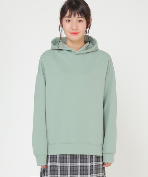 LBC(エルビーシー)の「ダンボールフーディ(パーカー・レディース・チャコールグレー/ミント/ピンク・M/L)」の12枚目の写真