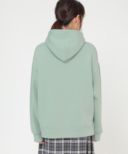 LBC(エルビーシー)の「ダンボールフーディ(パーカー・レディース・チャコールグレー/ミント/ピンク・M/L)」の7枚目の写真