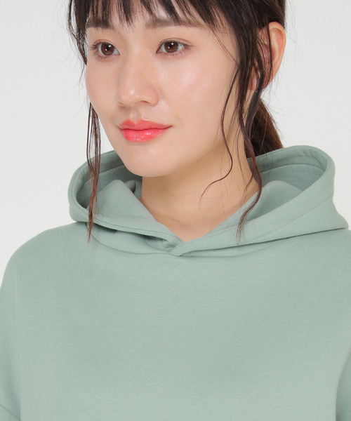 LBC(エルビーシー)の「ダンボールフーディ(パーカー・レディース・チャコールグレー/ミント/ピンク・M/L)」の6枚目の写真