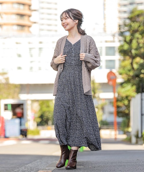 Honeys（ハニーズ）の「配色使いワンピース（ワンピース）」 - WEAR