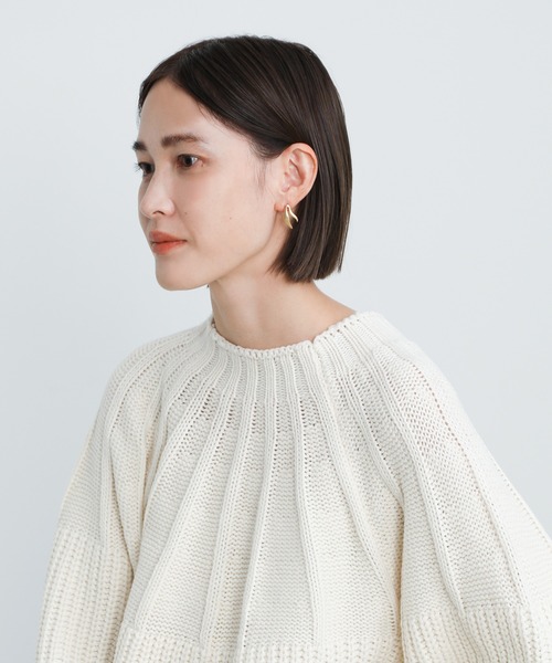 select MOCA(セレクトモカ)の「ニュアンスデザインピアス(ピアス(両耳用)・レディース・シルバー/ゴールド・FREE)」の5枚目の写真