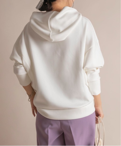 RANDA（ランダ）の「ダンボールフーディー（パーカー・レディース・ホワイト/ブラウン/グレー/ミント・FREE）」の16枚目の写真