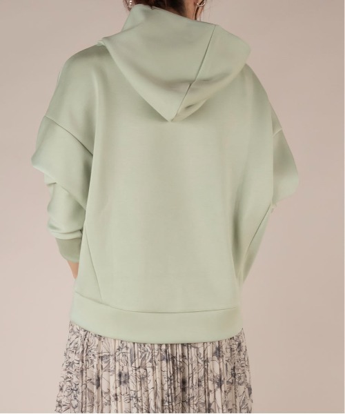 RANDA（ランダ）の「ダンボールフーディー（パーカー・レディース・ホワイト/ブラウン/グレー/ミント・FREE）」の17枚目の写真