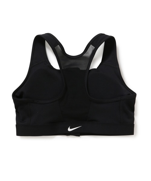NIKE(ナイキ)の「【NIKE】ナイキ Dri-Fit スウッシュ フロント ジップ スポーツブラ(ブラジャー・レディース・ブラック・L/M/S)」の2枚目の写真