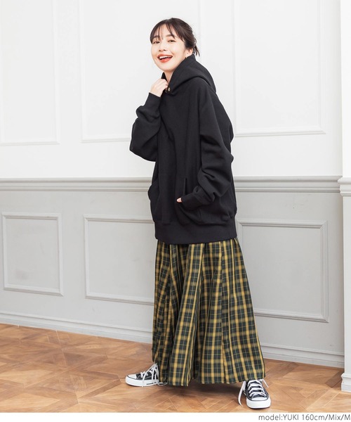 coca(coca)(コカ)の「\\新色登場//ヴィンテージチェックスカート(スカート・レディース・その他/ブラック/イエロー・M/L)」の22枚目の写真