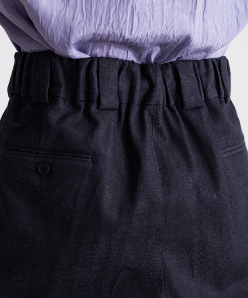 Blanc YM(ブランワイエム)の「Blanc YM ブランワイエム / Light Ounces Easy pants ライトオンスデニム 2タックパンツ イージパンツ(セットアップ) / BL-22S-LDEP(デニムパンツ・メンズ・ネイビー・MEDIUM/SMALL)」の16枚目の写真