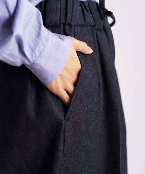 Blanc YM(ブランワイエム)の「Blanc YM ブランワイエム / Light Ounces Easy pants ライトオンスデニム 2タックパンツ イージパンツ(セットアップ) / BL-22S-LDEP(デニムパンツ・メンズ・ネイビー・MEDIUM/SMALL)」の17枚目の写真
