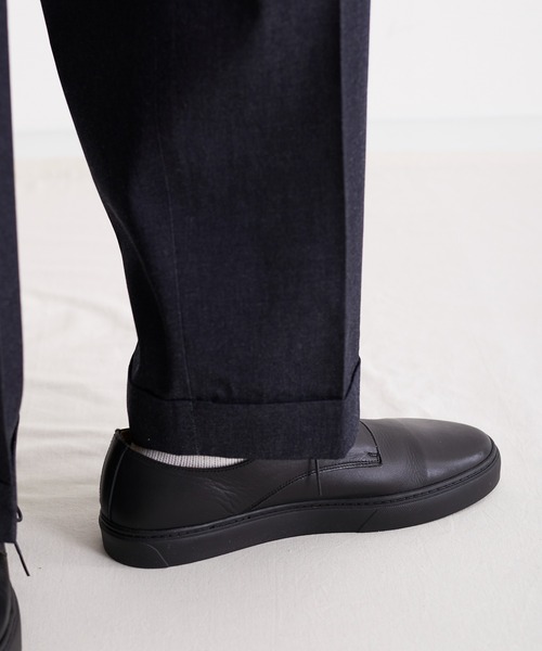 Blanc YM(ブランワイエム)の「Blanc YM ブランワイエム / Light Ounces Easy pants ライトオンスデニム 2タックパンツ イージパンツ(セットアップ) / BL-22S-LDEP(デニムパンツ・メンズ・ネイビー・MEDIUM/SMALL)」の22枚目の写真