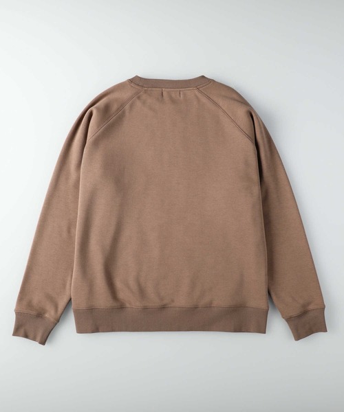 BACK NUMBER（バックナンバー）の「【BACK NUMBER】裏シャギークルー（スウェット・メンズ・ブラック/ベージュ/グレー/レッド/オリーブ/ブルー・S/M/L/XL）」の11枚目の写真