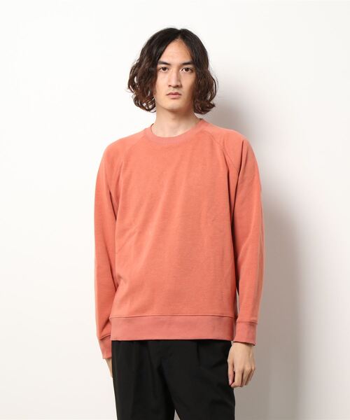 BACK NUMBER（バックナンバー）の「【BACK NUMBER】裏シャギークルー（スウェット・メンズ・ブラック/ベージュ/グレー/レッド/オリーブ/ブルー・S/M/L/XL）」の18枚目の写真