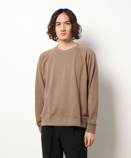 BACK NUMBER（バックナンバー）の「【BACK NUMBER】裏シャギークルー（スウェット・メンズ・ブラック/ベージュ/グレー/レッド/オリーブ/ブルー・S/M/L/XL）」の21枚目の写真