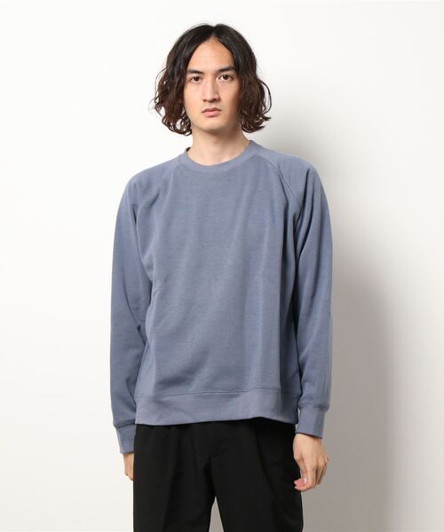 BACK NUMBER（バックナンバー）の「【BACK NUMBER】裏シャギークルー（スウェット・メンズ・ブラック/ベージュ/グレー/レッド/オリーブ/ブルー・S/M/L/XL）」の19枚目の写真