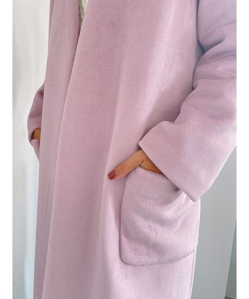 Vicente(ヴィセンテ)の「After glow long coat(その他アウター・レディース・ブラック/グレー/ピンク・FREE)」の10枚目の写真