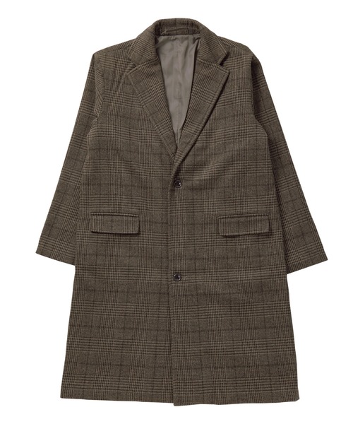 roshell(ロシェル)の「パウダータッチ モッサ ロングコート チェスターコート(チェスターコート・メンズ・アイボリー/ブラウン系その他/ネイビー/ブラック/ベージュ/グレイッシュベージュ/グレー系その他・MEDIUM/LARGE/SMALL/X-LARGE)」の15枚目の写真