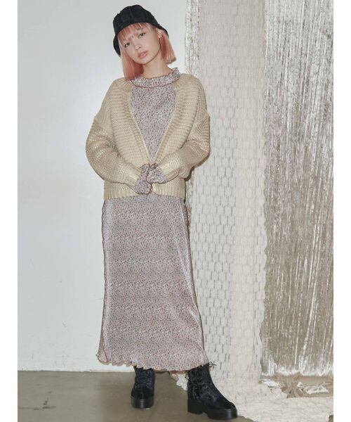 merry jenny(メリージェニー)の「フリルベロアHAT(ハット・レディース・ブラック/ベージュ・FREE)」の9枚目の写真