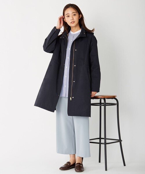 J.PRESS（ジェイプレス）の「【洗える】40/2NEWESTバックピーチ ワイドパンツ（その他パンツ・レディース・ライトグリーン系/ネイビー系/サックスブルー系・11/9/7/13）」の13枚目の写真