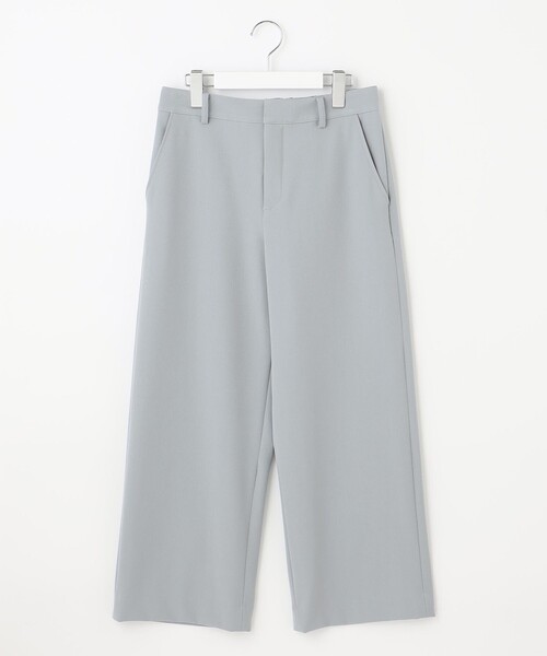J.PRESS（ジェイプレス）の「【洗える】40/2NEWESTバックピーチ ワイドパンツ（その他パンツ・レディース・ライトグリーン系/ネイビー系/サックスブルー系・11/9/7/13）」の12枚目の写真