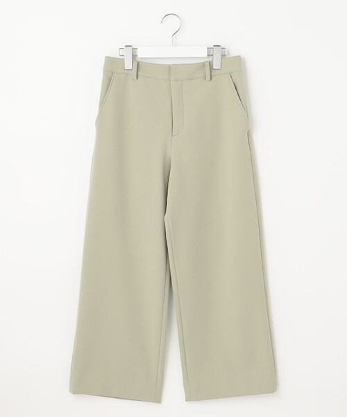 J.PRESS（ジェイプレス）の「【洗える】40/2NEWESTバックピーチ ワイドパンツ（その他パンツ・レディース・ライトグリーン系/ネイビー系/サックスブルー系・11/9/7/13）」の10枚目の写真