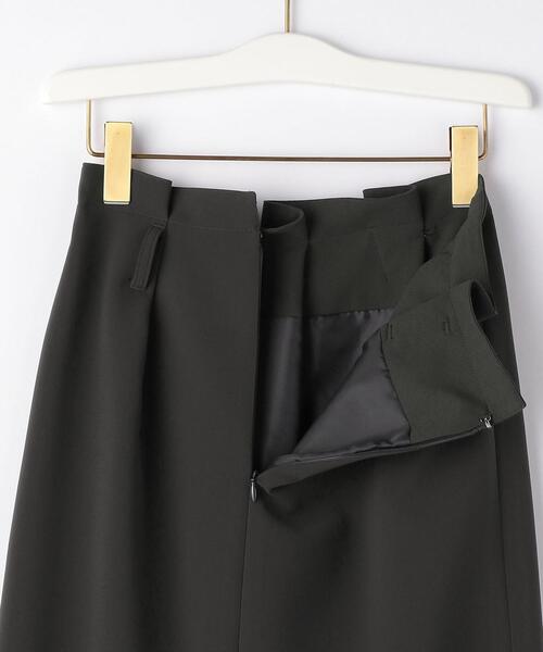 closet story(クローゼットストーリー)の「<closet story>バックルベルト タック タイトスカート -ウォッシャブル-(スカート・レディース・ブラック/ダークグレー・FREE)」の20枚目の写真
