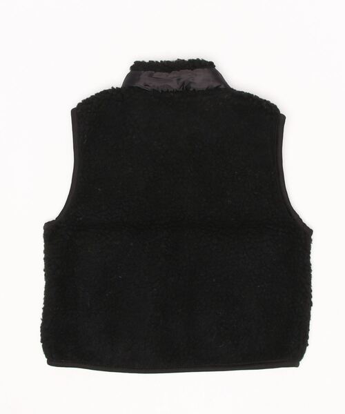 Life Support Products（ライフサポートプロダクツ）の「ボアベスト（90～160cm）（ベスト・キッズ・ブラック/アイボリー/カーキ・90/100/110/120/130/140/150/160）」の4枚目の写真