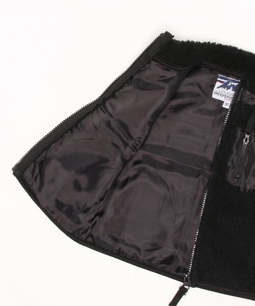 Life Support Products（ライフサポートプロダクツ）の「ボアベスト（90～160cm）（ベスト・キッズ・ブラック/アイボリー/カーキ・90/100/110/120/130/140/150/160）」の5枚目の写真