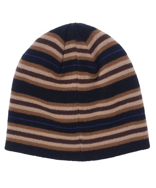 XLARGE（エクストララージ）の「STRIPE KNIT CAP（キャップ・メンズ・ブラック/ネイビー/オリーブ・ONE SIZE）」の4枚目の写真