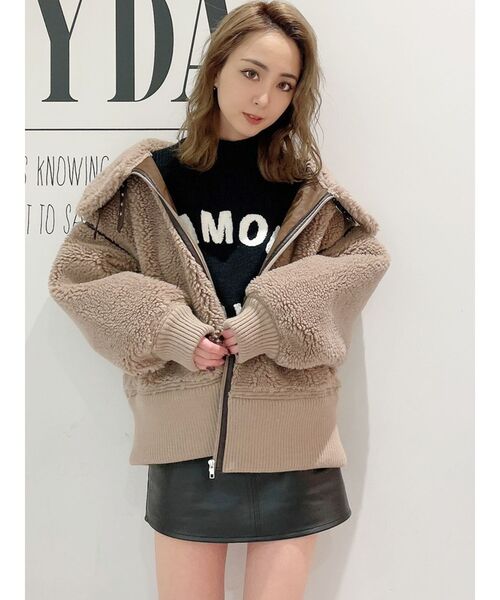 GYDA（ジェイダ）の「フェイクレザースカートライクショーパン（スカート・レディース・ブラック・MEDIUM/X-SMALL/SMALL）」の19枚目の写真