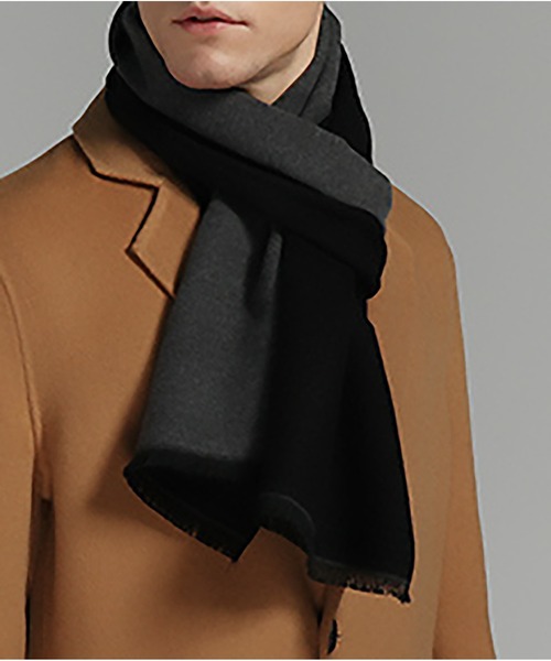 MAISON BREEZE（メゾンブリーズ）の「【MAISON BREEZE】メンズカシミヤタッチマフラー SCCH49（マフラー・メンズ・その他1/その他2/その他3/その他4/その他5/その他6/その他7/その他8・FREE）」の2枚目の写真