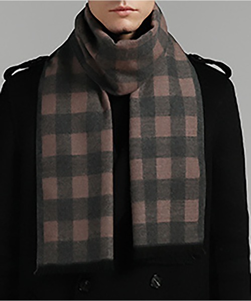 MAISON BREEZE（メゾンブリーズ）の「【MAISON BREEZE】メンズカシミヤタッチマフラー SCCH49（マフラー・メンズ・その他1/その他2/その他3/その他4/その他5/その他6/その他7/その他8・FREE）」の7枚目の写真