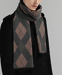 MAISON BREEZE | 【MAISON BREEZE】メンズカシミヤタッチマフラー SCCH49(マフラー)