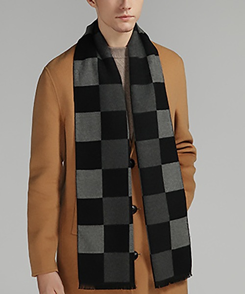 MAISON BREEZE（メゾンブリーズ）の「【MAISON BREEZE】メンズカシミヤタッチマフラー SCCH49（マフラー・メンズ・その他1/その他2/その他3/その他4/その他5/その他6/その他7/その他8・FREE）」の8枚目の写真