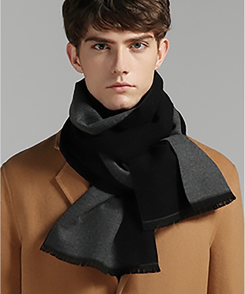 MAISON BREEZE（メゾンブリーズ）の「【MAISON BREEZE】メンズカシミヤタッチマフラー SCCH49（マフラー・メンズ・その他1/その他2/その他3/その他4/その他5/その他6/その他7/その他8・FREE）」の9枚目の写真