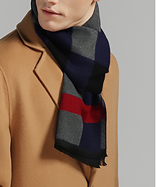 MAISON BREEZE（メゾンブリーズ）の「【MAISON BREEZE】メンズカシミヤタッチマフラー SCCH49（マフラー・メンズ・その他1/その他2/その他3/その他4/その他5/その他6/その他7/その他8・FREE）」の13枚目の写真