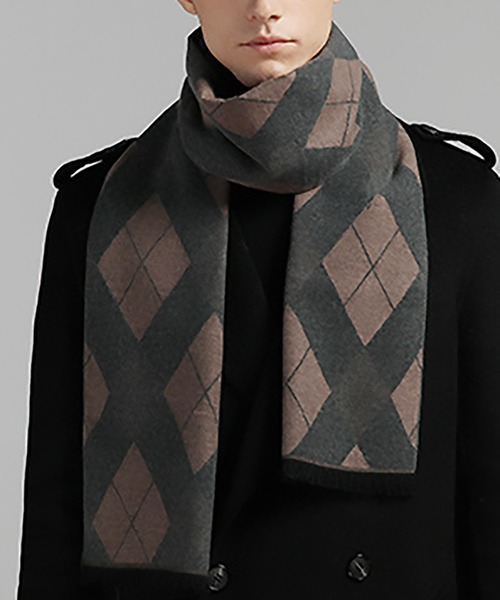 MAISON BREEZE（メゾンブリーズ）の「【MAISON BREEZE】メンズカシミヤタッチマフラー SCCH49（マフラー・メンズ・その他1/その他2/その他3/その他4/その他5/その他6/その他7/その他8・FREE）」の21枚目の写真