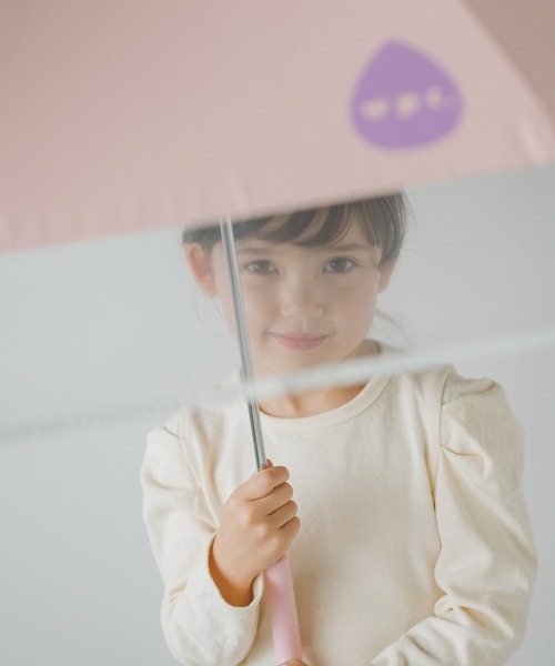Wpc.(ダブリュピーシー)の「Wpc. KIDS 遮光切り継ぎキッズ日傘(長傘・キッズ・イエロー/ピンク/ネイビー/サックスブルー・FREE)」の5枚目の写真