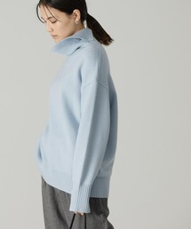 AMERICAN HOLIC | ハイネックコクーンニットプルオーバー(ニット/セーター)