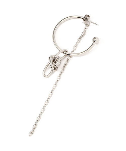 JUSTINE CLENQUET（ジュスティーヌクランケ）の「JUSTINE CLENQUET/ジュスティーヌ・クランケ/Emma earrings（ピアス（両耳用）・レディース・シルバー・FREE）」の2枚目の写真