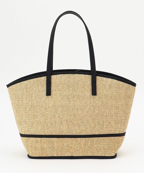 TOCCA(トッカ)の「TIED RIBBON BASKET かごバッグ(かごバッグ・レディース・ブラック系/ベージュ系・F)」の5枚目の写真