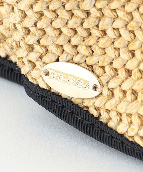 TOCCA(トッカ)の「TIED RIBBON BASKET かごバッグ(かごバッグ・レディース・ブラック系/ベージュ系・F)」の12枚目の写真
