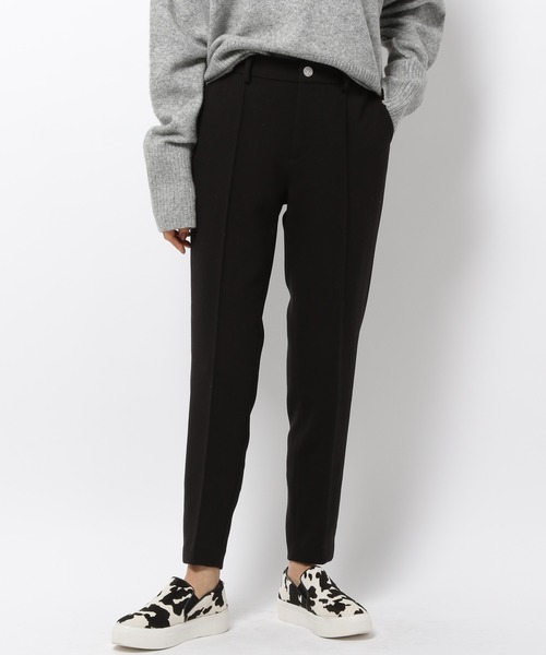 BARNYARDSTORM(バンヤードストーム)の「BARNYARDSTORM / シンプルテーパードパンツ(その他パンツ・レディース・カーキ/ライトイエロー/ブラック・2/1/0)」の2枚目の写真