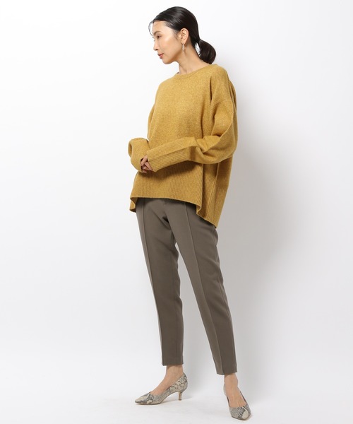 BARNYARDSTORM(バンヤードストーム)の「BARNYARDSTORM / シンプルテーパードパンツ(その他パンツ・レディース・カーキ/ライトイエロー/ブラック・2/1/0)」の11枚目の写真