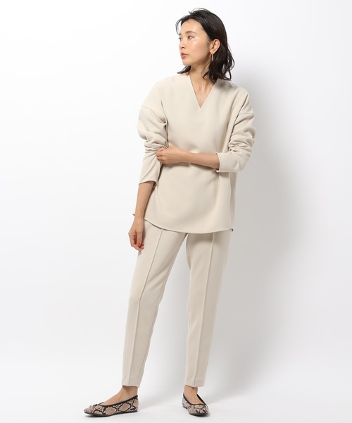 BARNYARDSTORM(バンヤードストーム)の「BARNYARDSTORM / シンプルテーパードパンツ(その他パンツ・レディース・カーキ/ライトイエロー/ブラック・2/1/0)」の16枚目の写真