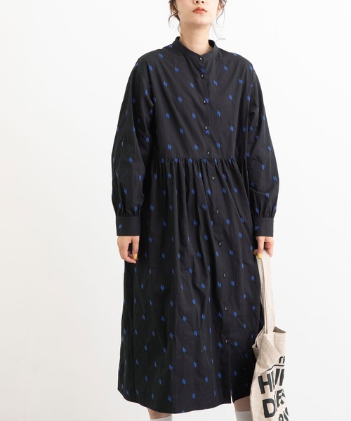 ボトル刺繍ブロードバンドカラーワンピース ワンピース Pou Dou Dou プードゥドゥ のファッション通販 Zozotown