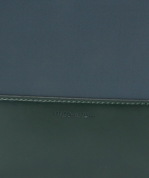 niko and...(ニコアンド)の「コンビスクエアショルダー(ショルダーバッグ・メンズ・ブラック/グリーン・FREE)」の12枚目の写真