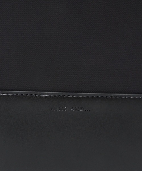 niko and...(ニコアンド)の「コンビスクエアショルダー(ショルダーバッグ・メンズ・ブラック/グリーン・FREE)」の8枚目の写真