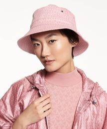 MICHAEL KORS バケットハット 幾何学模様 公式アウトレット】MK LOGO プリント バケットハット